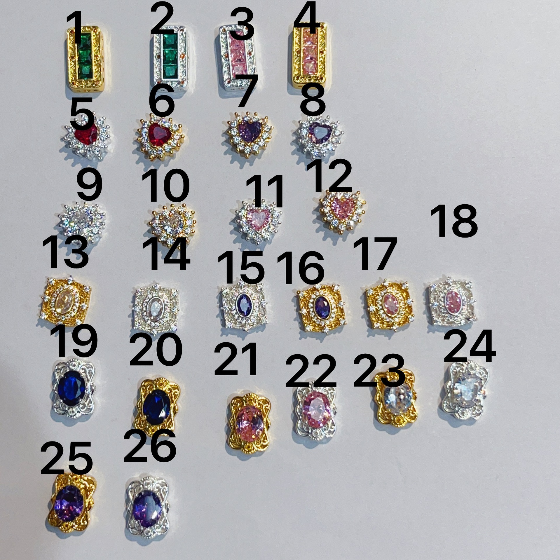 古法金 铜微镶锆通孔中国风隔珠 手链项链diy串珠散珠饰品配饰